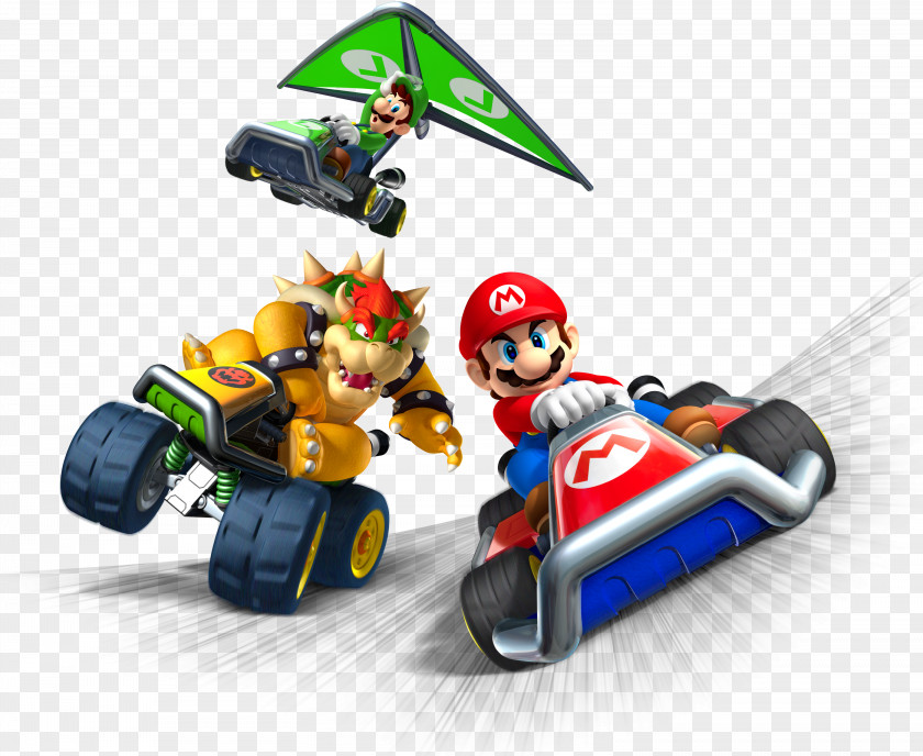 Mario Kart 7 Super 3D Land Bros. Donkey Kong Wii PNG