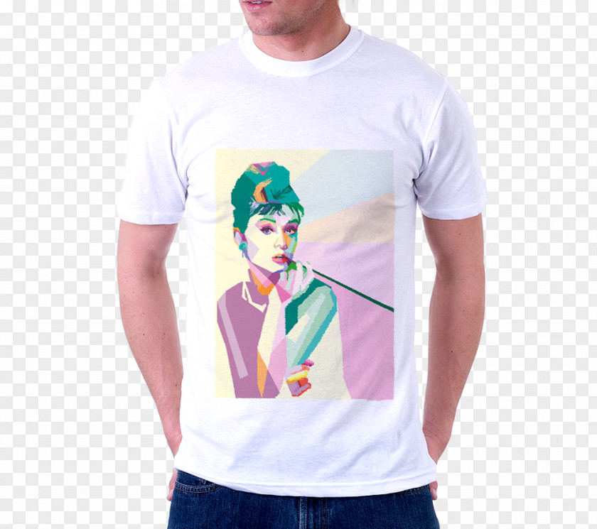 T-shirt Printed Long-sleeved Top PNG