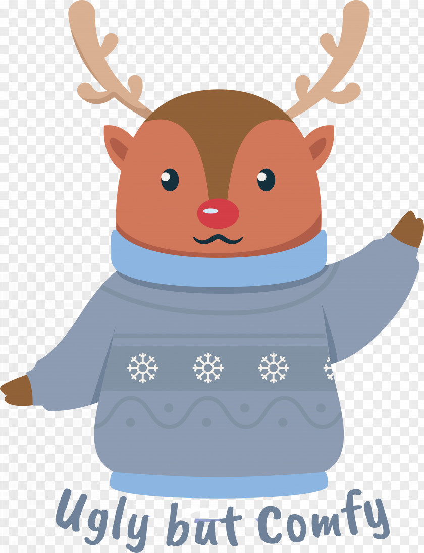 Ugly Comfy Ugly Sweater Winter PNG