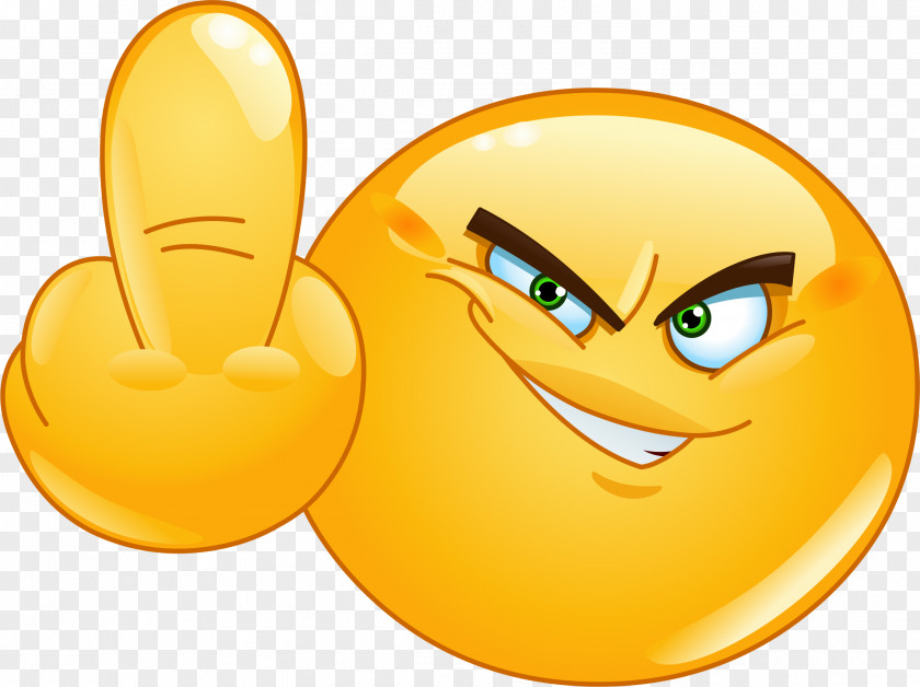 Emoji Emoticon Vector Graphics The Finger Smiley PNG