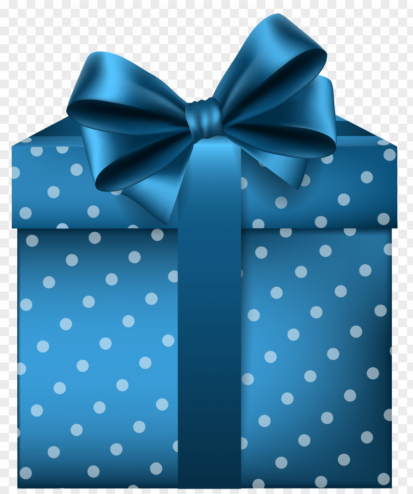 Gift Christmas Blue Clip Art PNG
