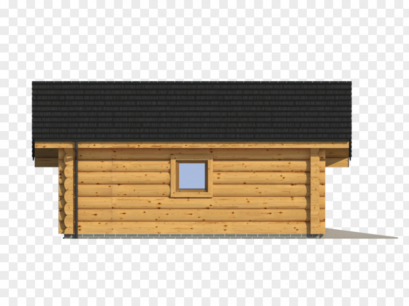 House Log Cabin Facade Siding PNG