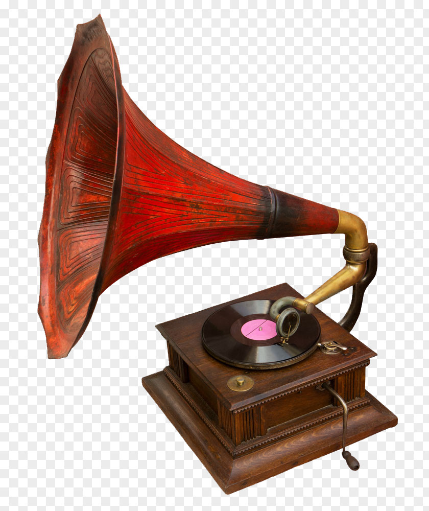 Old Trumpet Player Gramophone Stock Photography Royalty-free PNG