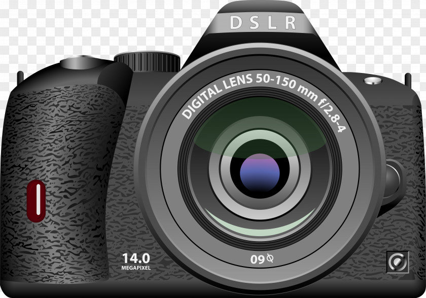 Photo Camera Single-lens Reflex Photography Clip Art PNG