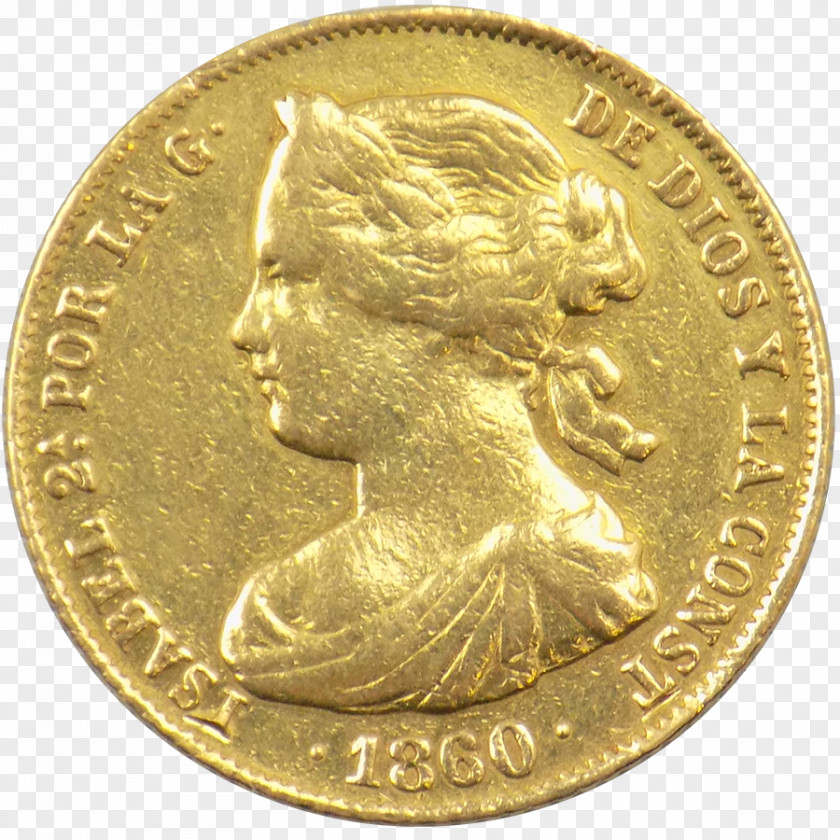Coin Brandenburg-Prussia Gold Medal PNG