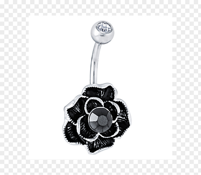 Silver Earring Body Jewellery PNG