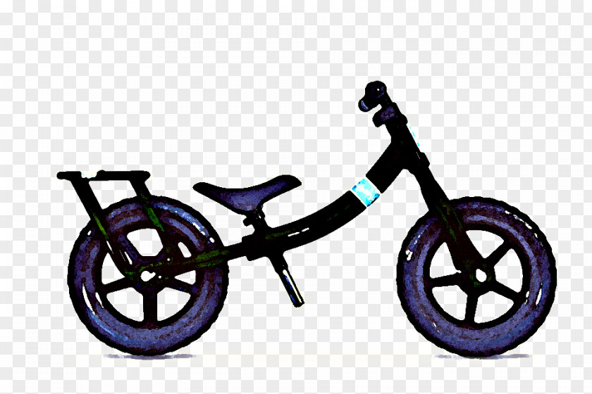 Bicycle Fork Pedal Violet Frame PNG