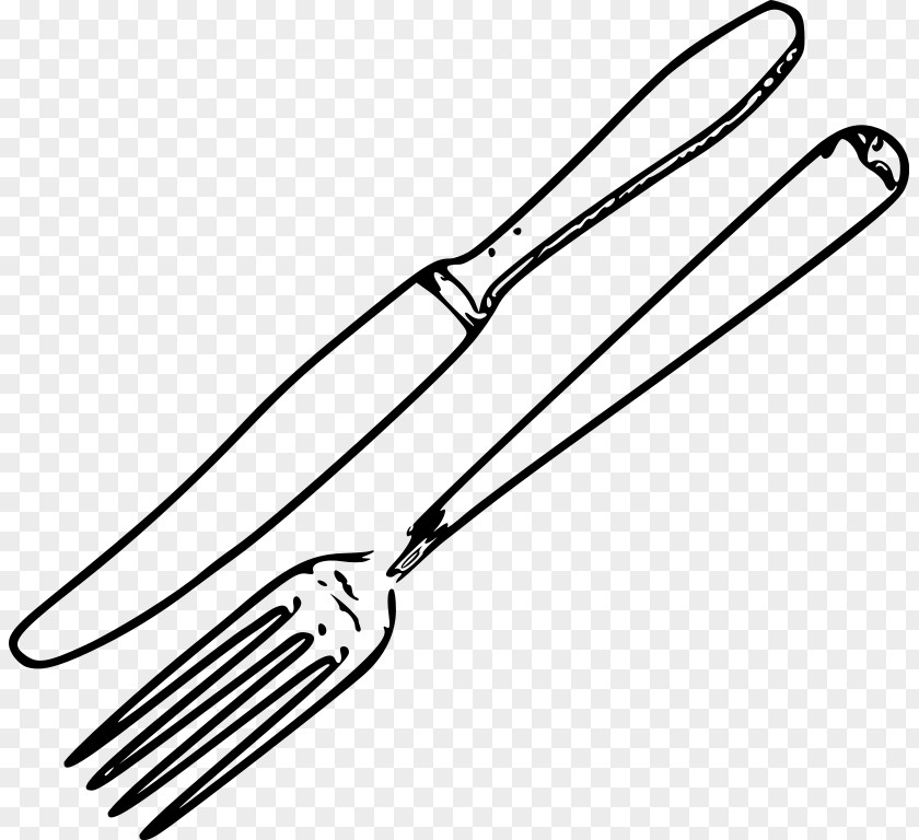 Knife Fork Spoon Clip Art PNG