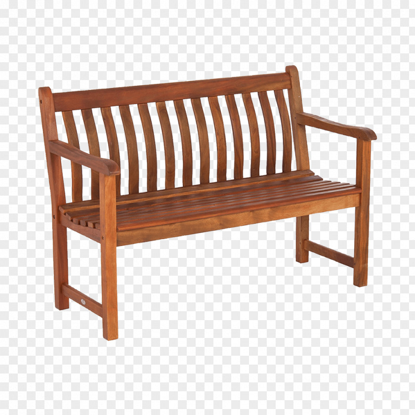 Wooden Bench Garden Furniture Chair PNG