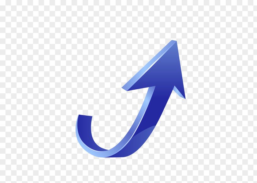 Blue Arrow Symbol PNG