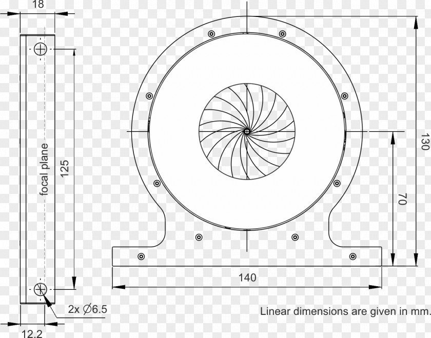 Circle Technical Drawing White Angle PNG