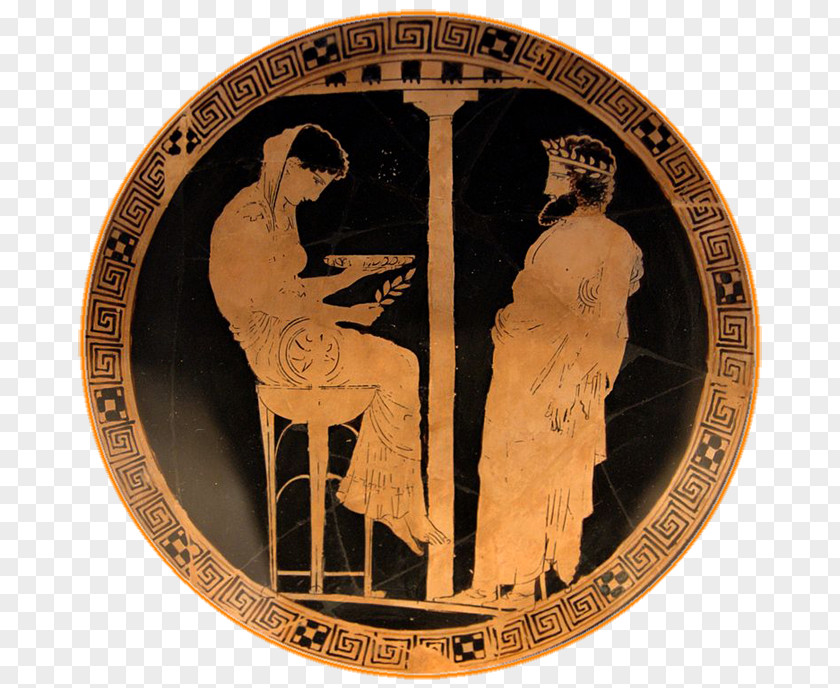 Delphic Oracle Classical Athens Apollo Pythia PNG