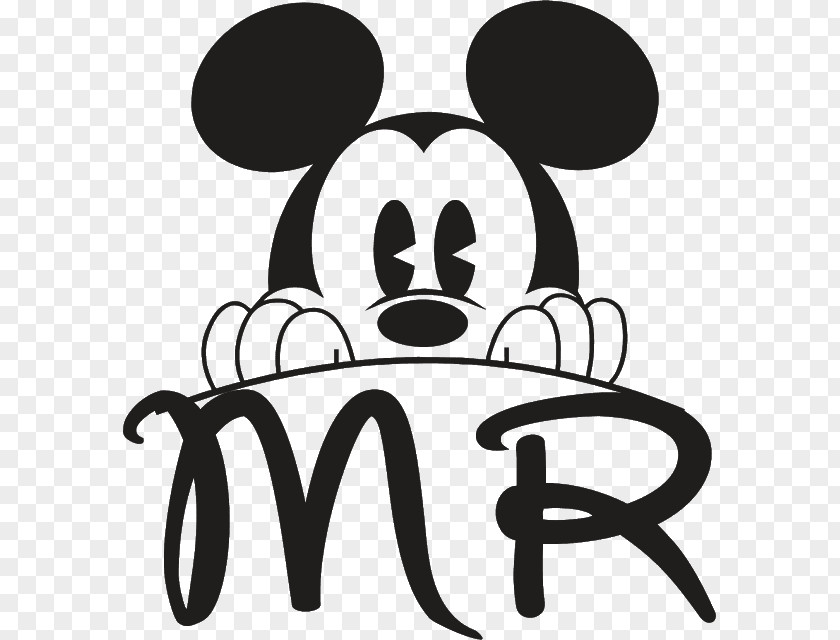 Mickey Mouse Mr. Mrs. Minnie Marriage PNG