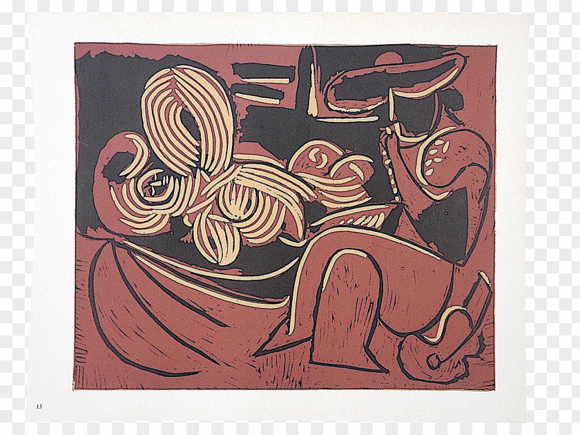 Painting Linocut Le Déjeuner Sur L’herbe Art Still Life PNG