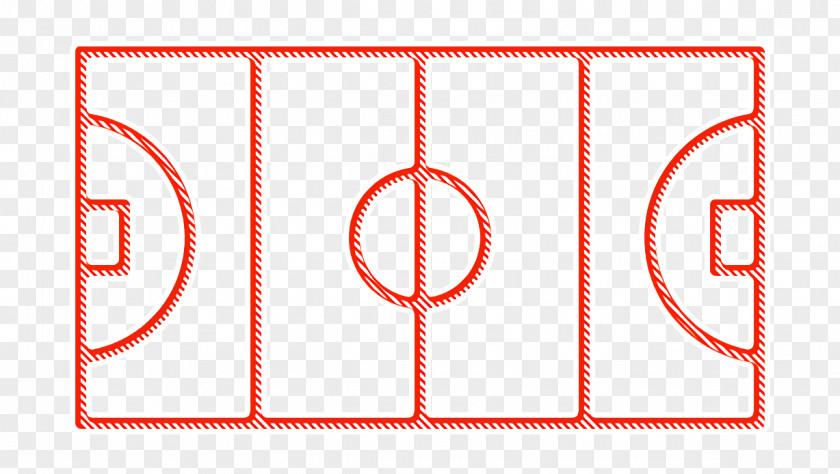 Rectangle Red Corner Icon Game Ground PNG