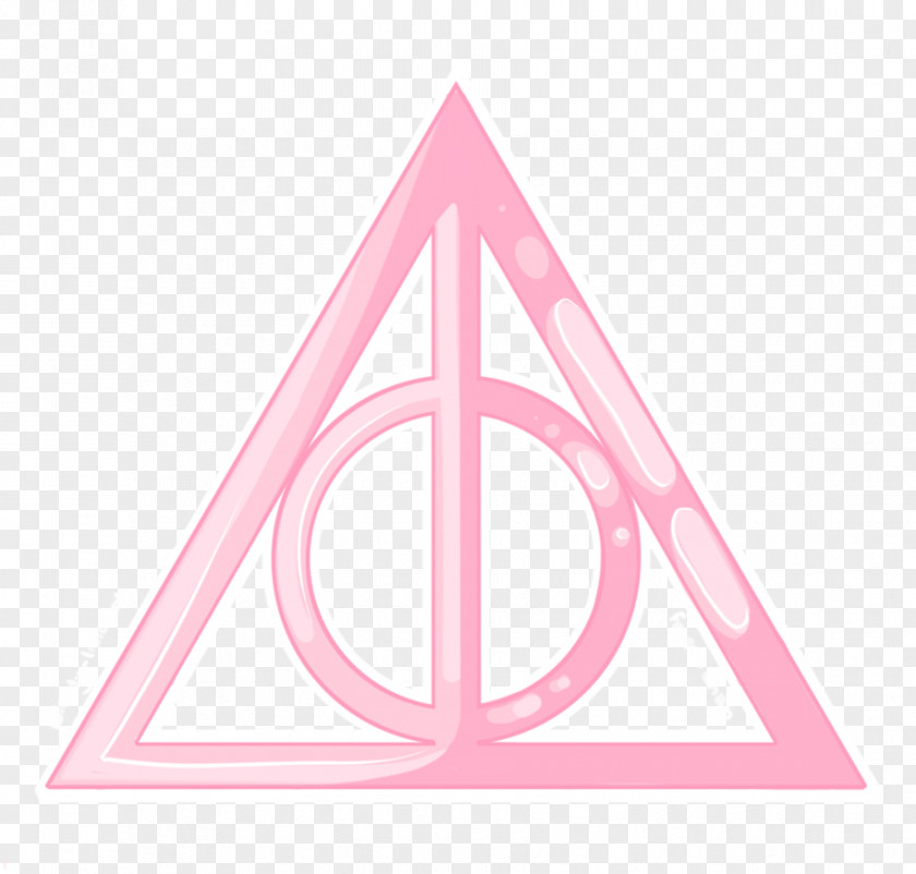 Triangle Pink M Symbol PNG