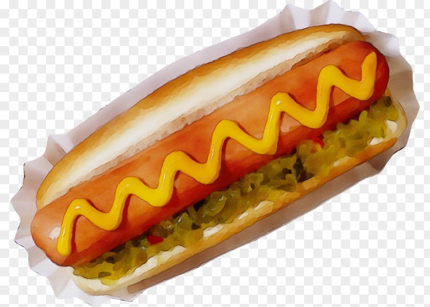 Ingredient Sausage Bun Fast Food Junk Hot Dog PNG