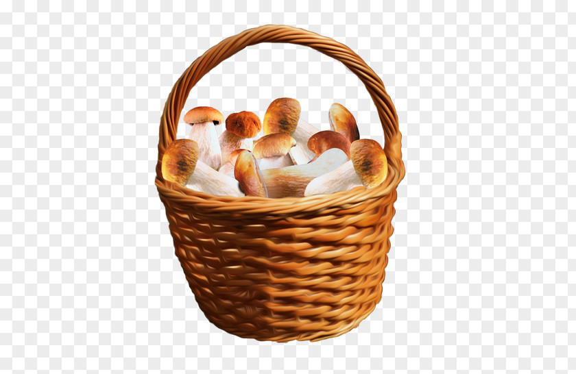 Mushroom Basket Fungus Clip Art PNG