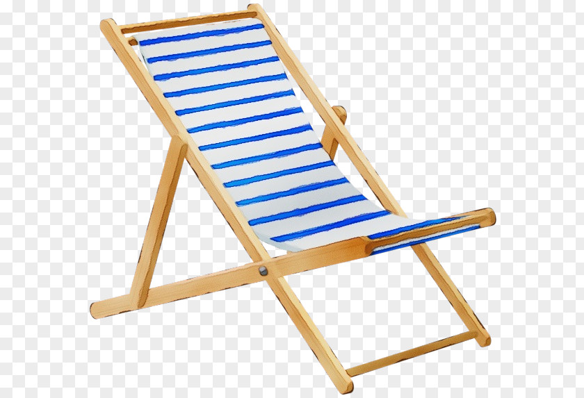 Folding Chair Furniture Beach Cartoon PNG