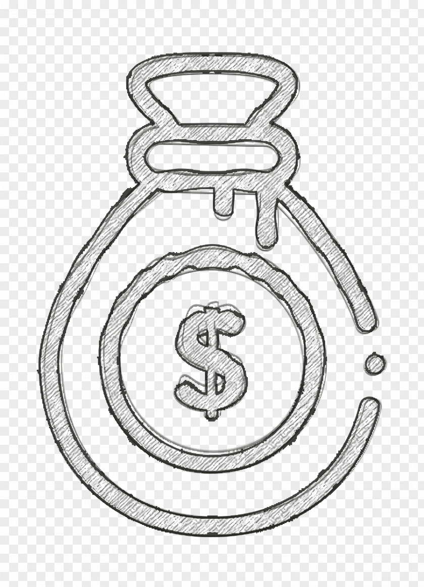 Money Bag Icon PNG