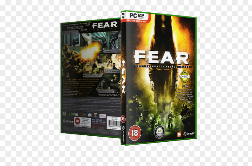 Monolith Productions Xbox 360 F.E.A.R. 2: Project Origin PC Game DVD-ROM PNG