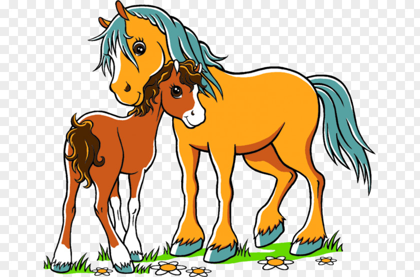 Tage Cartoon Pony Foal Mustang Stallion Colt PNG