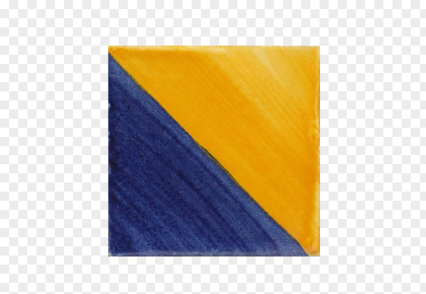 ARLEQUIN Yellow Tile Azulejo Blue Talavera Pottery PNG