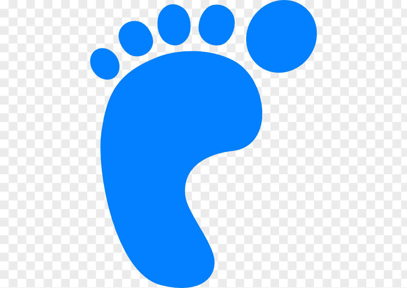 Bootie Cliparts Footprint Blue Paw Clip Art PNG