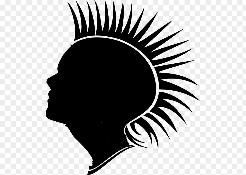 Hairstyles Clipart Mohawk Hairstyle Clip Art PNG