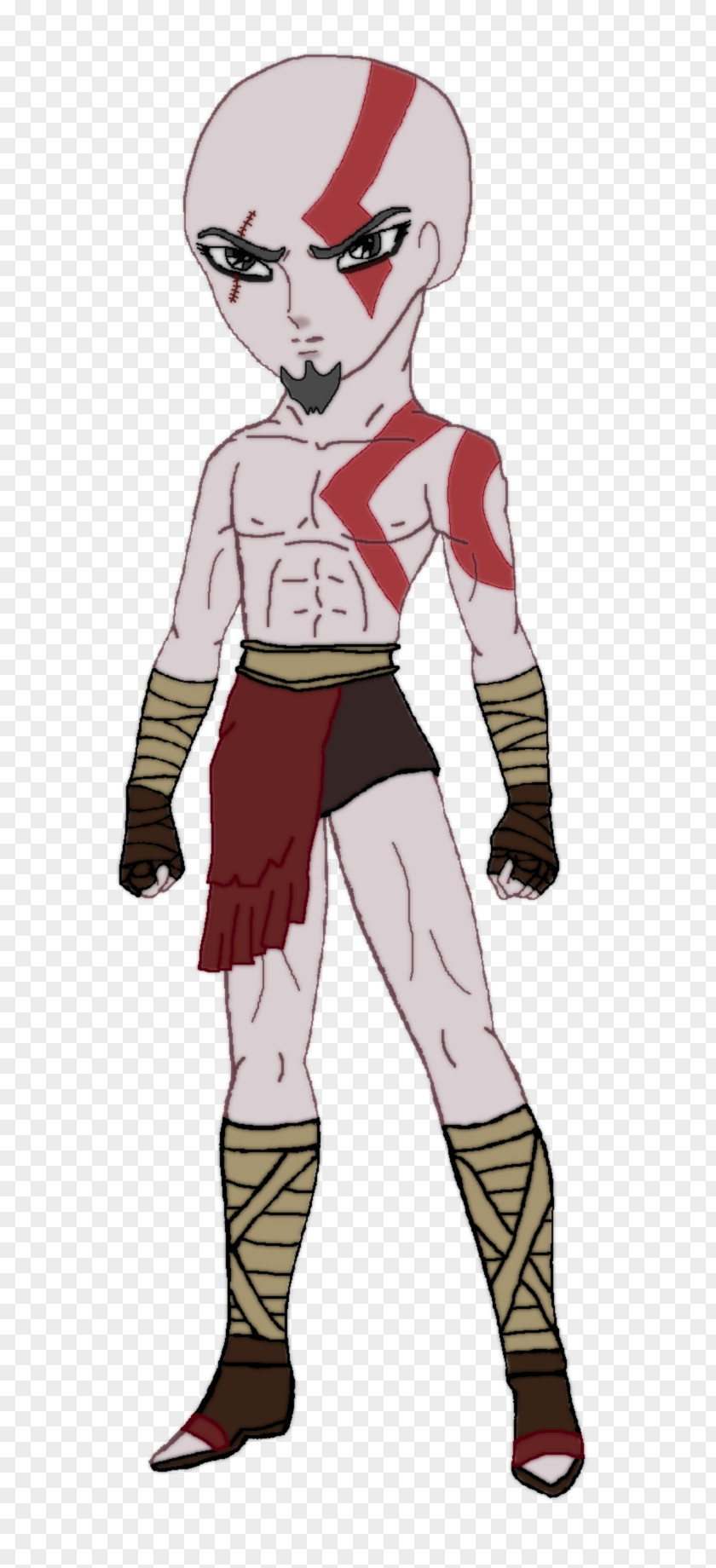 Kratos Armor Costume Legendary Creature Cartoon Mascot PNG