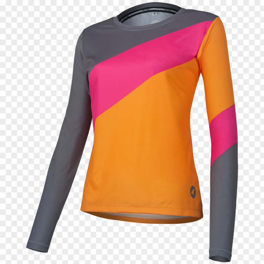 Long-sleeved Cycling Jersey T-shirt PNG