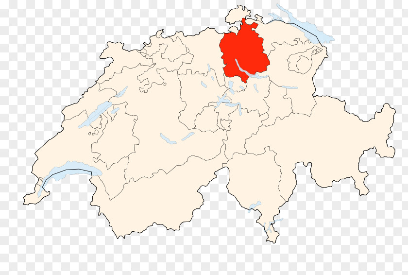 Map Basel Canton Of Zurich St. Gallen Cantons Switzerland PNG