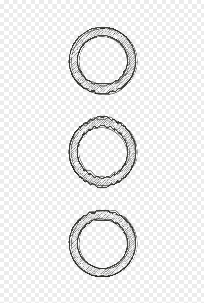 Oval Bracelet More Icon Essential Set PNG