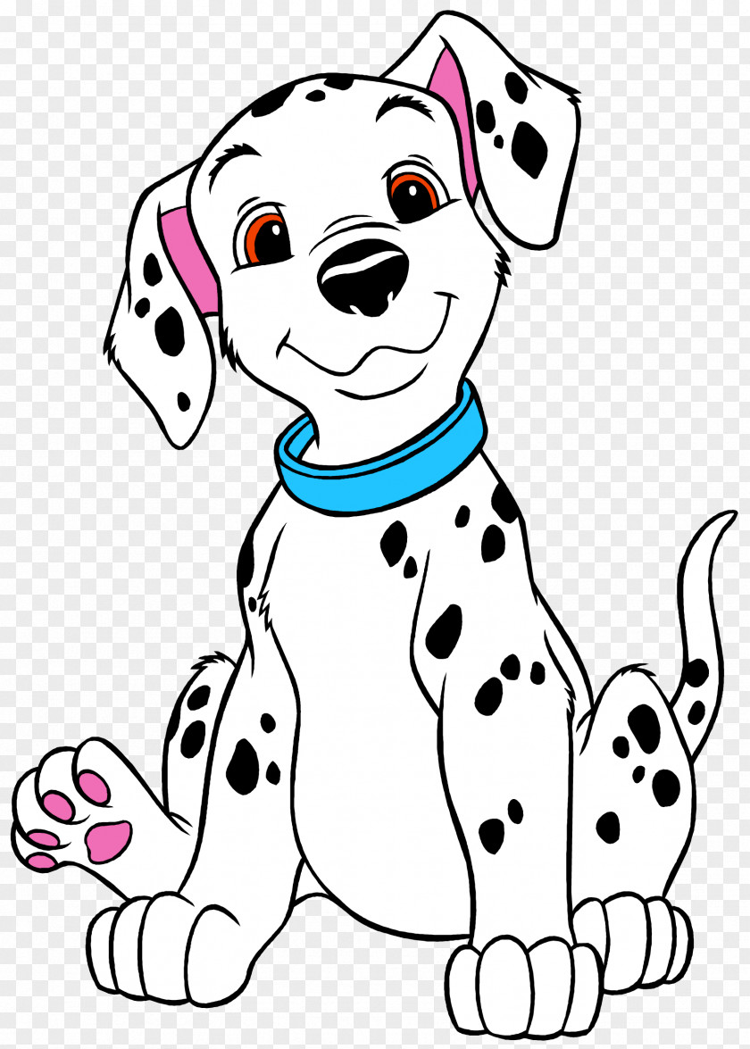 Puppy Dalmatian Dog The Hundred And One Dalmatians Coloring Book 101 PNG