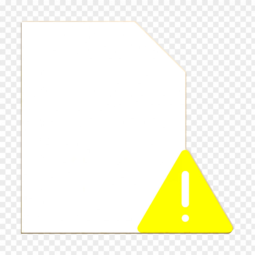Rectangle Triangle File Icon Document Interaction Assets PNG