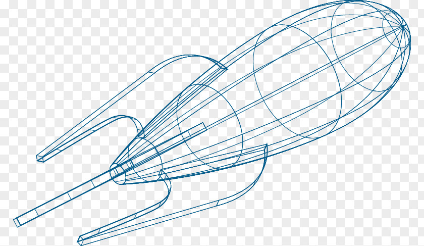 Rocket Line Gratis Drawing PNG