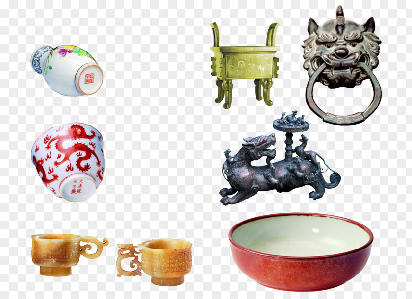 Antique China Porcelain PNG