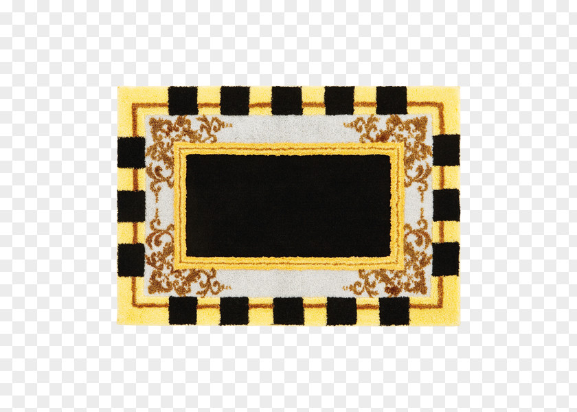 Barroque Yellow Baroque Primary Color Picture Frames PNG