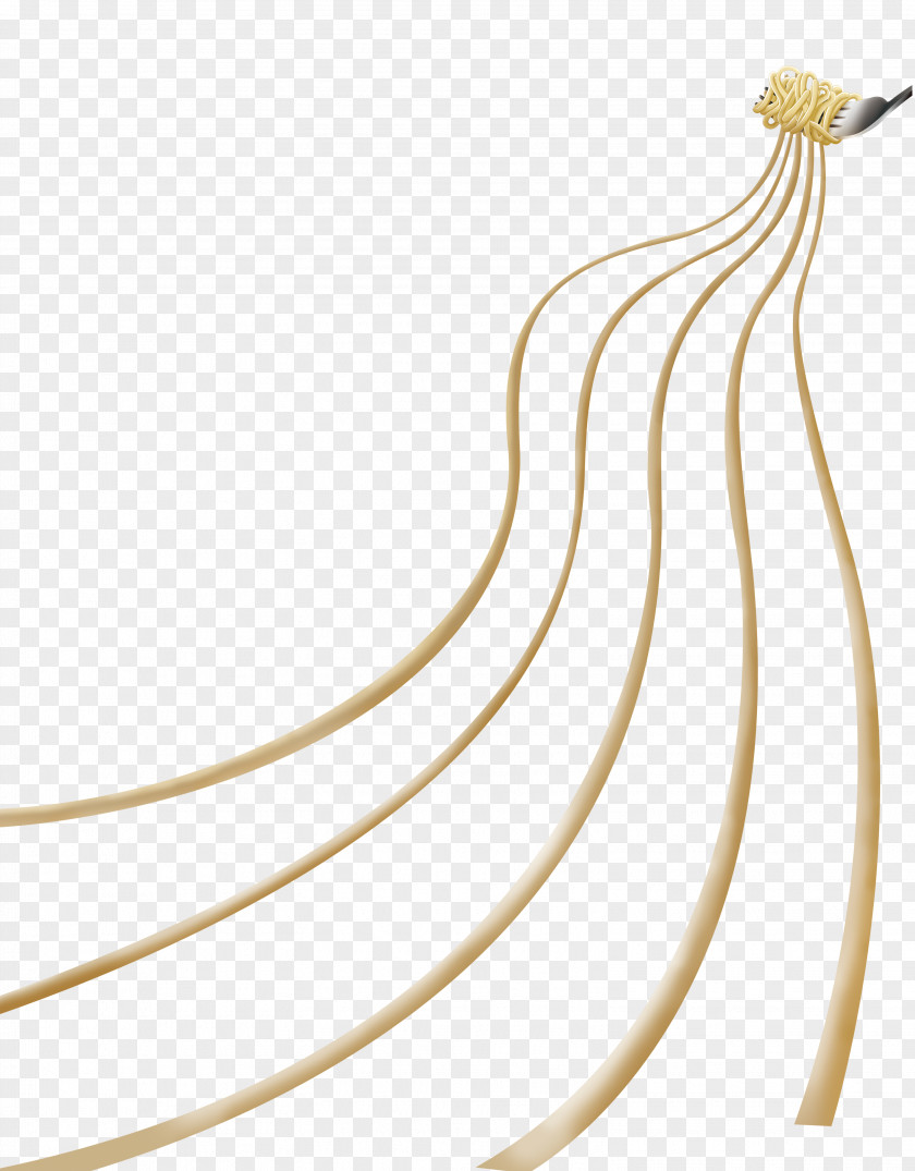 Creative Noodles On A Fork Noodle Icon PNG