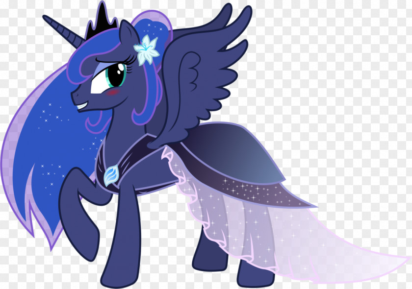 My Little Pony Princess Luna Winged Unicorn PNG