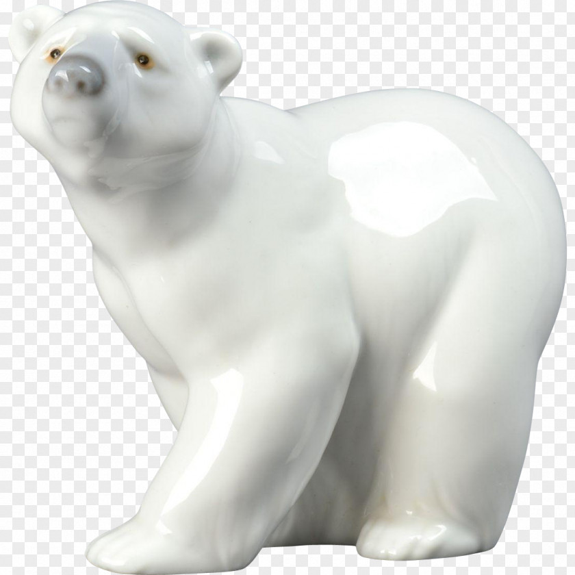 Polar Bear Animal Figurine Carnivora PNG