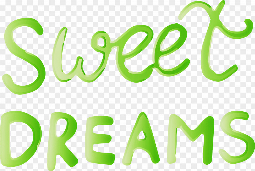 Sweet Dreams Calligraphy PNG