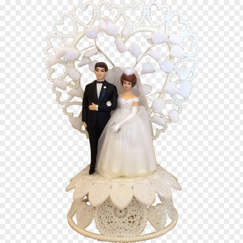 Wedding Cake Figurine Bride Decorating PNG