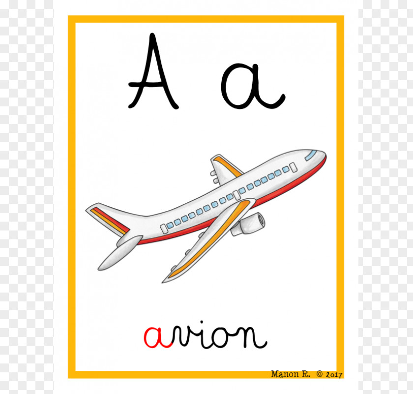 Aircraft Cursive Poster Text Narrow-body PNG