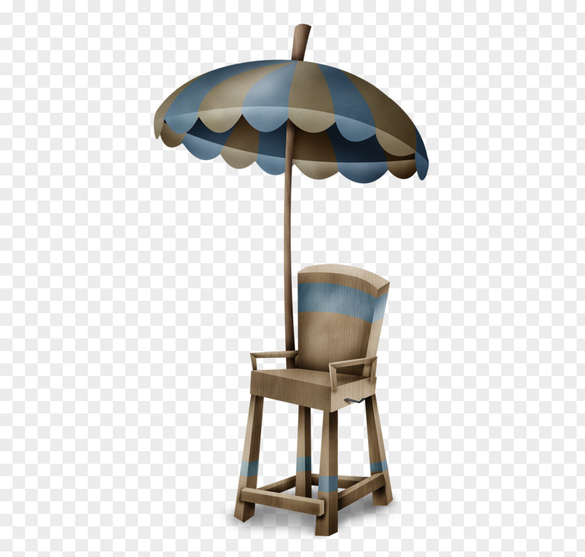 Cartoon Hawaii Parasol Chair Umbrella PNG