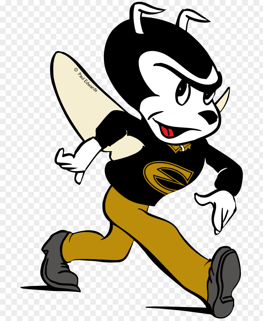 Emporia State University School Of Business Hornets Football Corky The Hornet PNG
