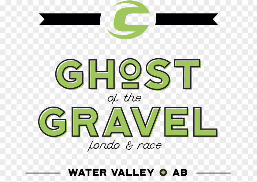 Ghastly Ghost Gravel Gran Fondo Water Valley, Alberta Logo Traffic PNG