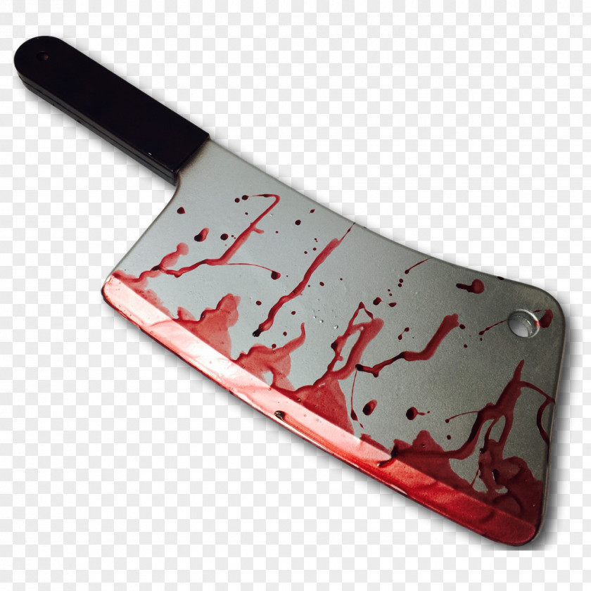 Knife Butcher Bloody Meat Cleaver Kitchen Knives PNG