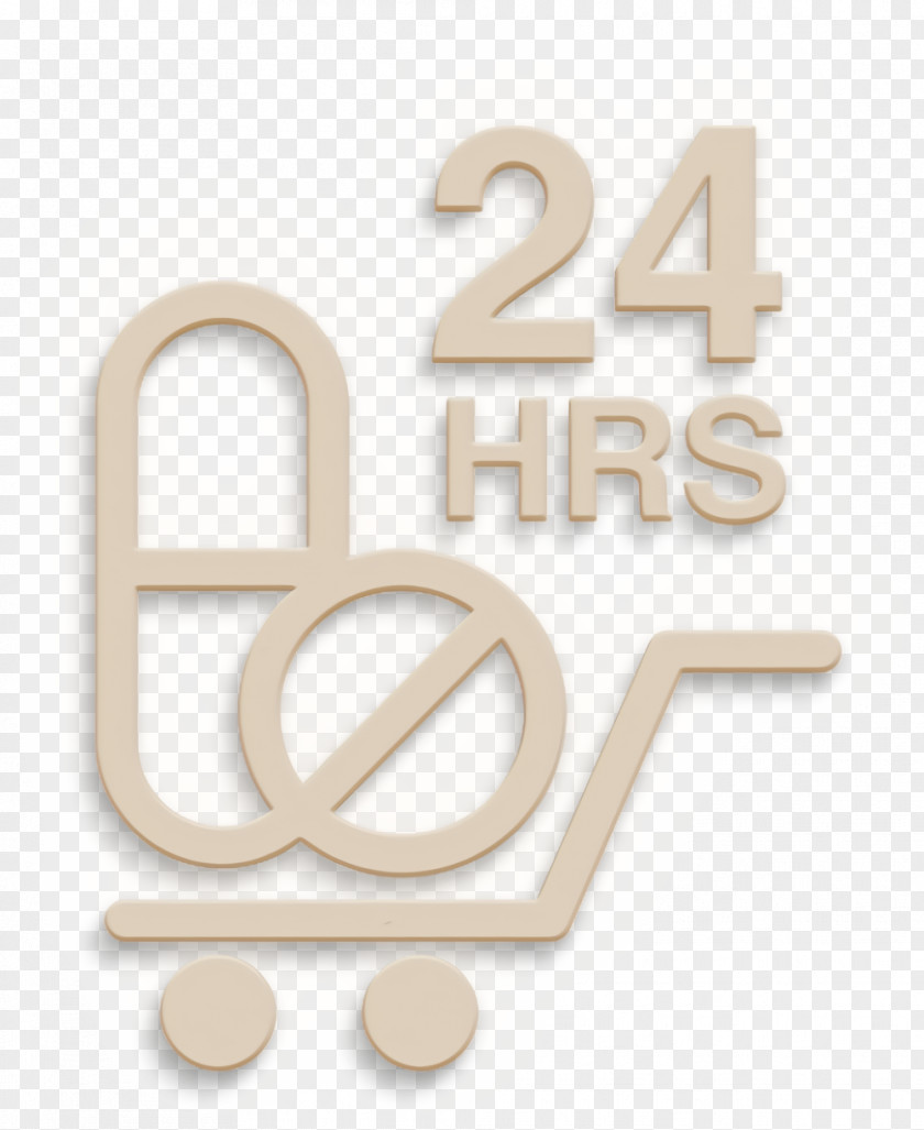 24 Hours Drugs Delivery Icon Medical Medicine And Health PNG