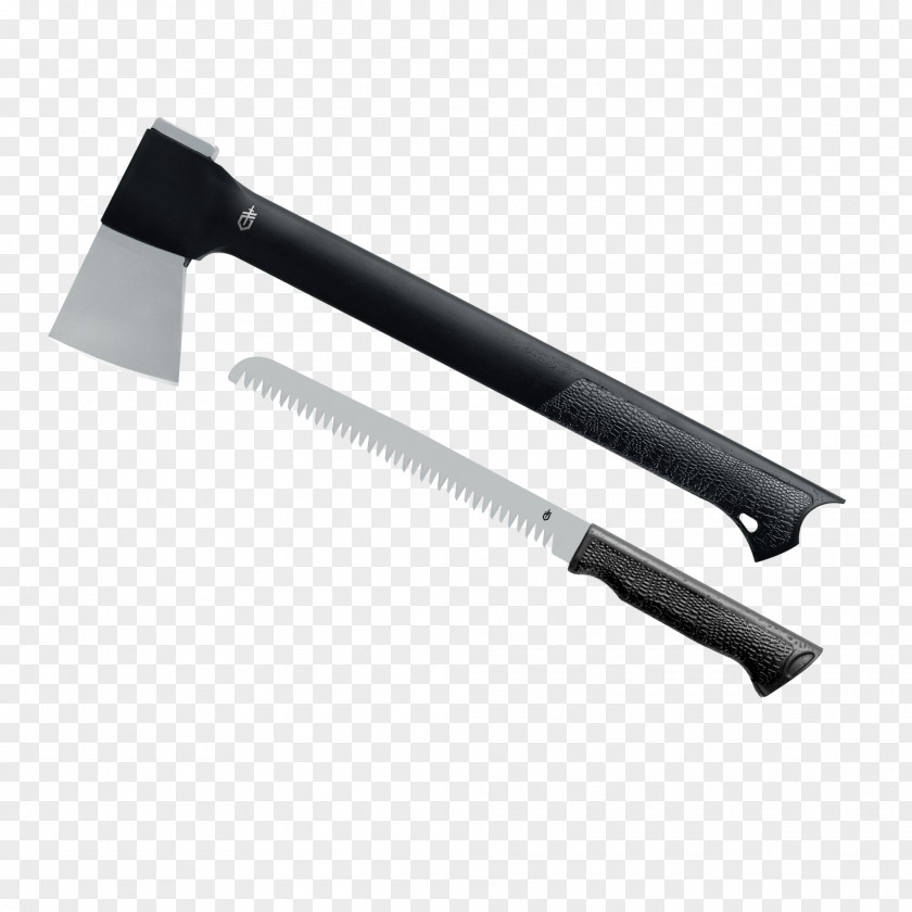 Axe Logo Knife Tool Gerber Gear Saw PNG